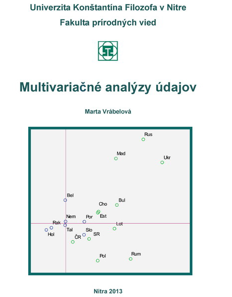 Multivariačné analýzy údajov